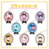 Sanrio Original Secret Custom Acrylic Charm Black Ribbon J-Fashion Keychain Blind Box