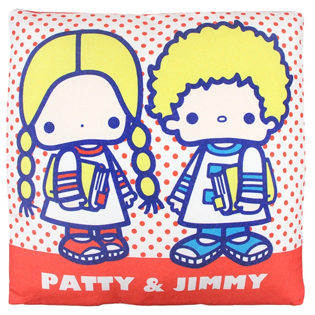 Sanrio Patty & Jimmy Vintage Series Square Cushion