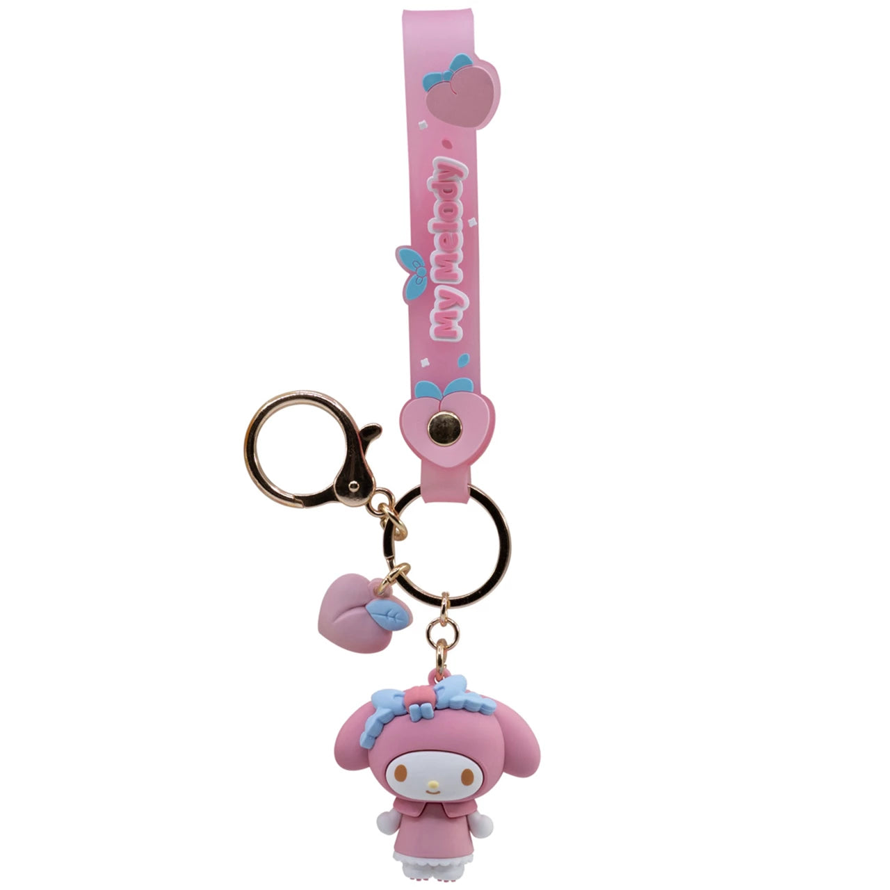 Sanrio Hello Kitty & Friends My Melody Peaches Series Keychain