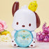 Sanrio City Cycling Series Pochacco Table Clock