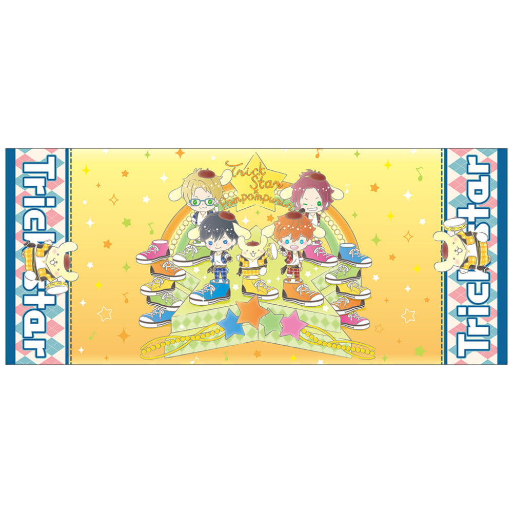 Sanrio x Ensemble Stars Takes the Stage Sanrio Puroland Trick Star x Pompompurin Towel