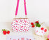 Sanrio x Sakuma Strawberry Milk Candy Clasp Shoulder Bag