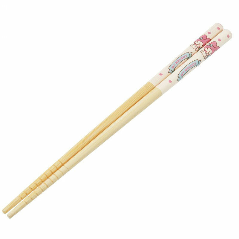 Skater Sanrio My Melody Bamboo Chopsticks