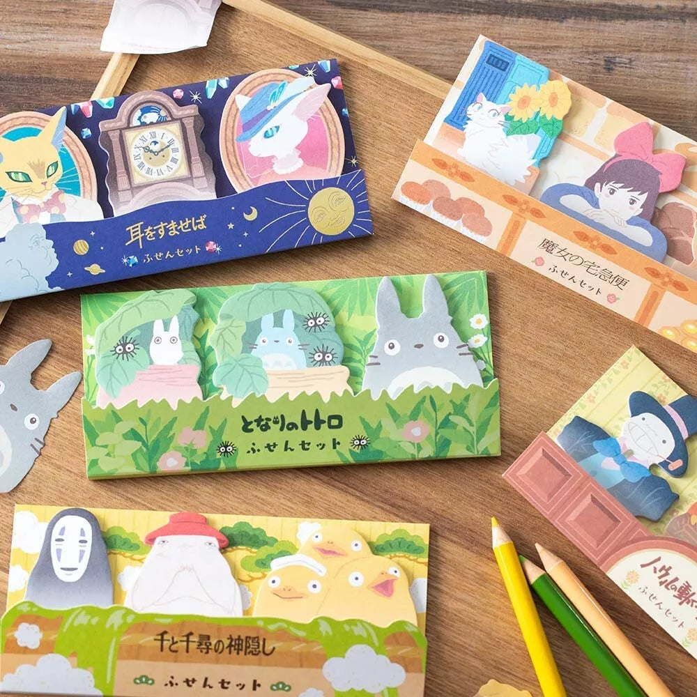 Studio Ghibli My Neighbour Totoro Die Cut Sticky Notes