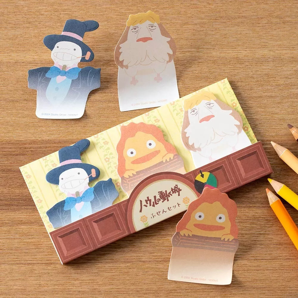 Studio Ghibli Howl's Moving Castle Die Cut Sticky Notes