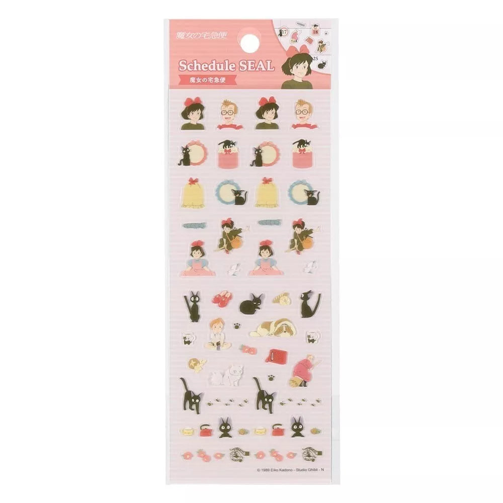 Studio Ghibli Kiki's Delivery Service Schedule Seal Stickers