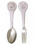 San-X Sumikko Gurashi Chocolate Fair Tonkatsu & Ebi Furai no Shippo Cutlery Spoon & Fork Set