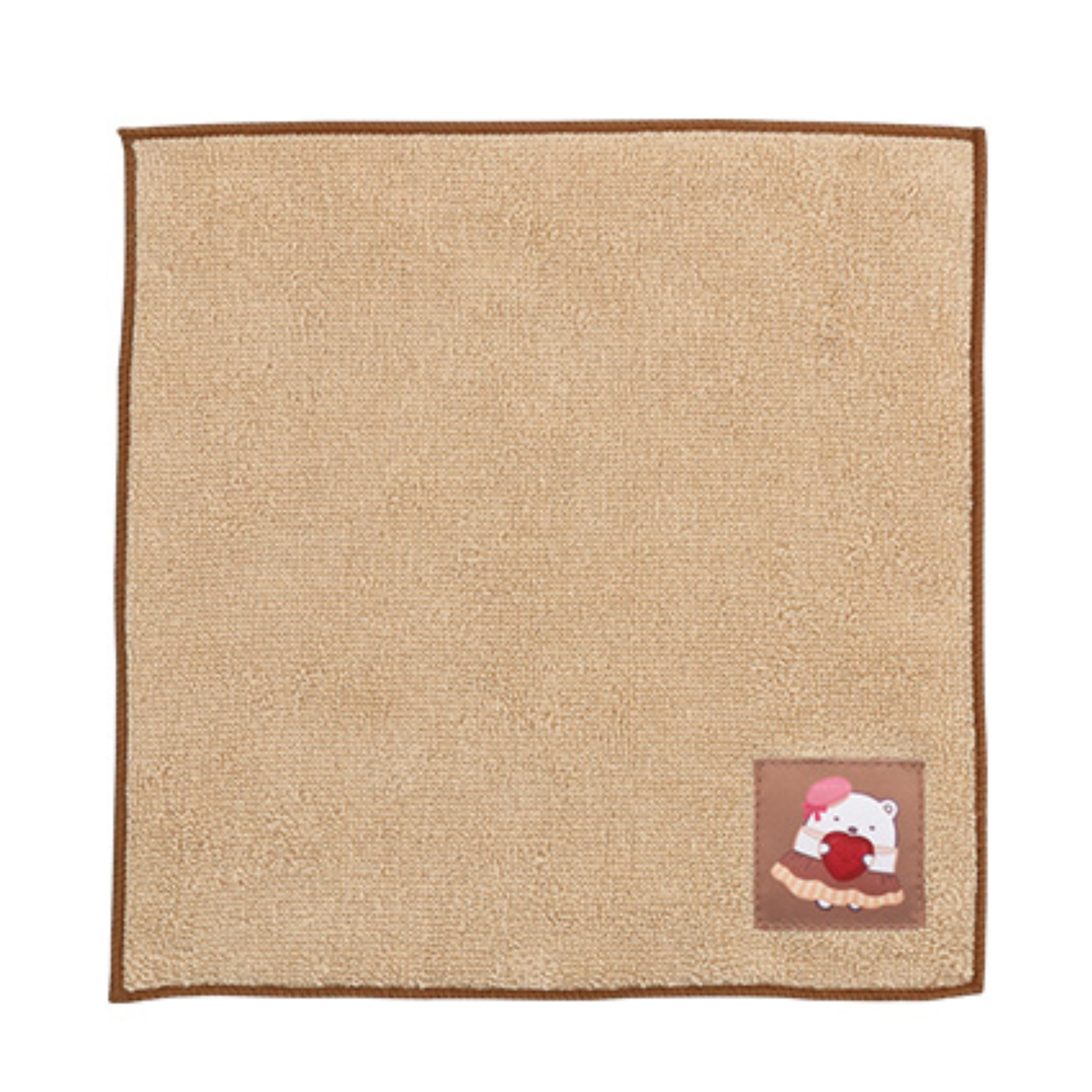San-X Sumikko Gurashi Chocolate Fair Shirokuma Brown Hand Towel