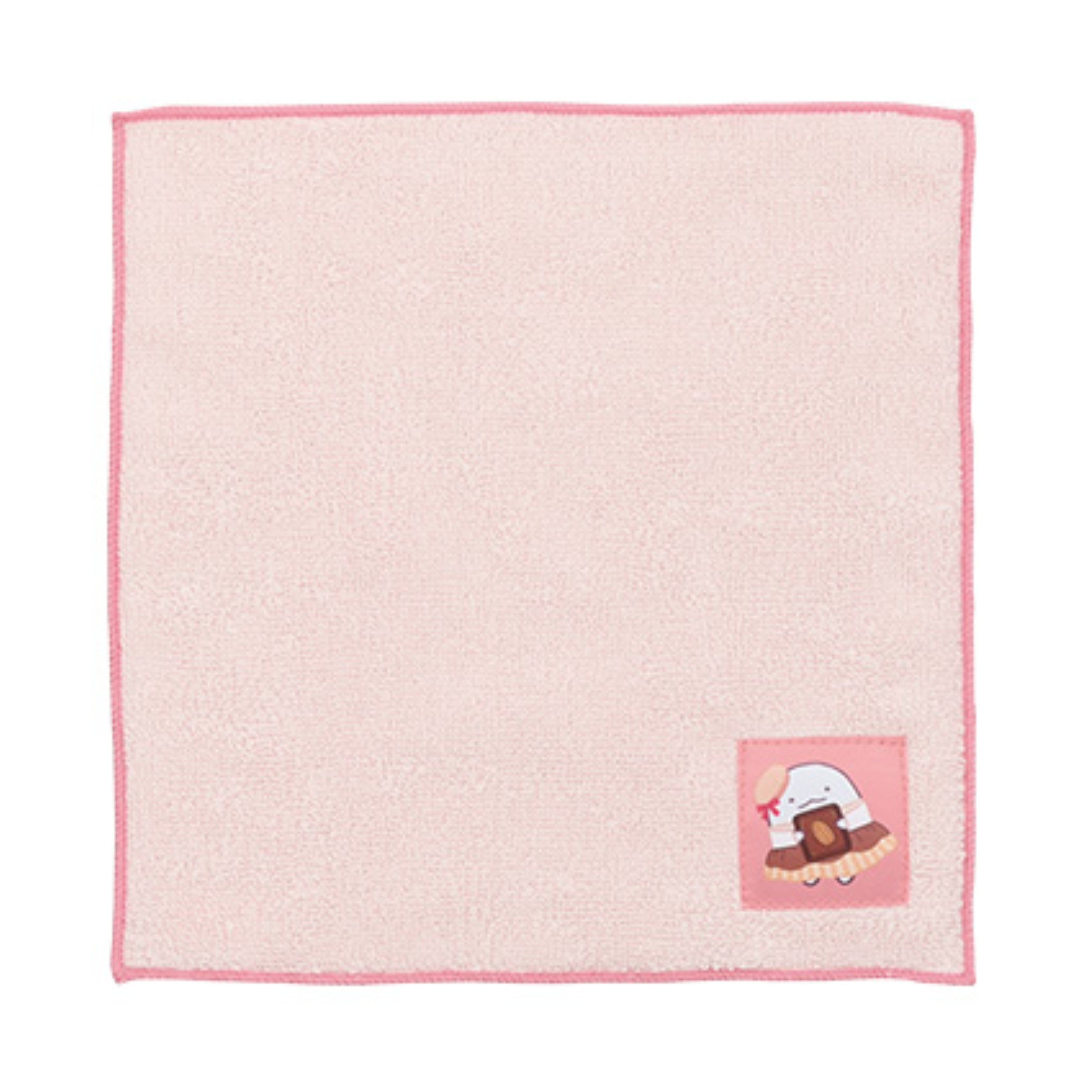 San-X Sumikko Gurashi Chocolate Fair Tokage Pink Hand Towel