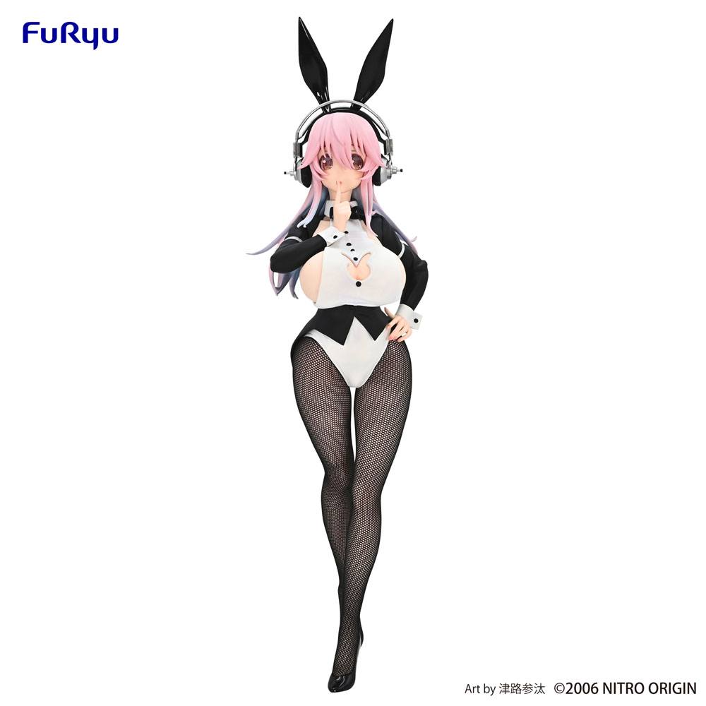 Super Sonico BiCute Bunnies PVC Statue Super Sonico Newly Drawn Costume Ver.