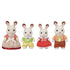 Sylvanian Families Chocolate Rabbit Family