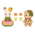 Sylvanian Families Hamburger Costume Burger Buddies Set (Japanese Edition)