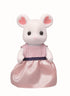 Sylvanian Families Marshmallow Mouse Family