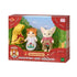 Sylvanian Families Mushroom & Flower Embroidery Nakayoshi Pair Set (Japanese Exclusive) *DAMAGED PACKAGING*