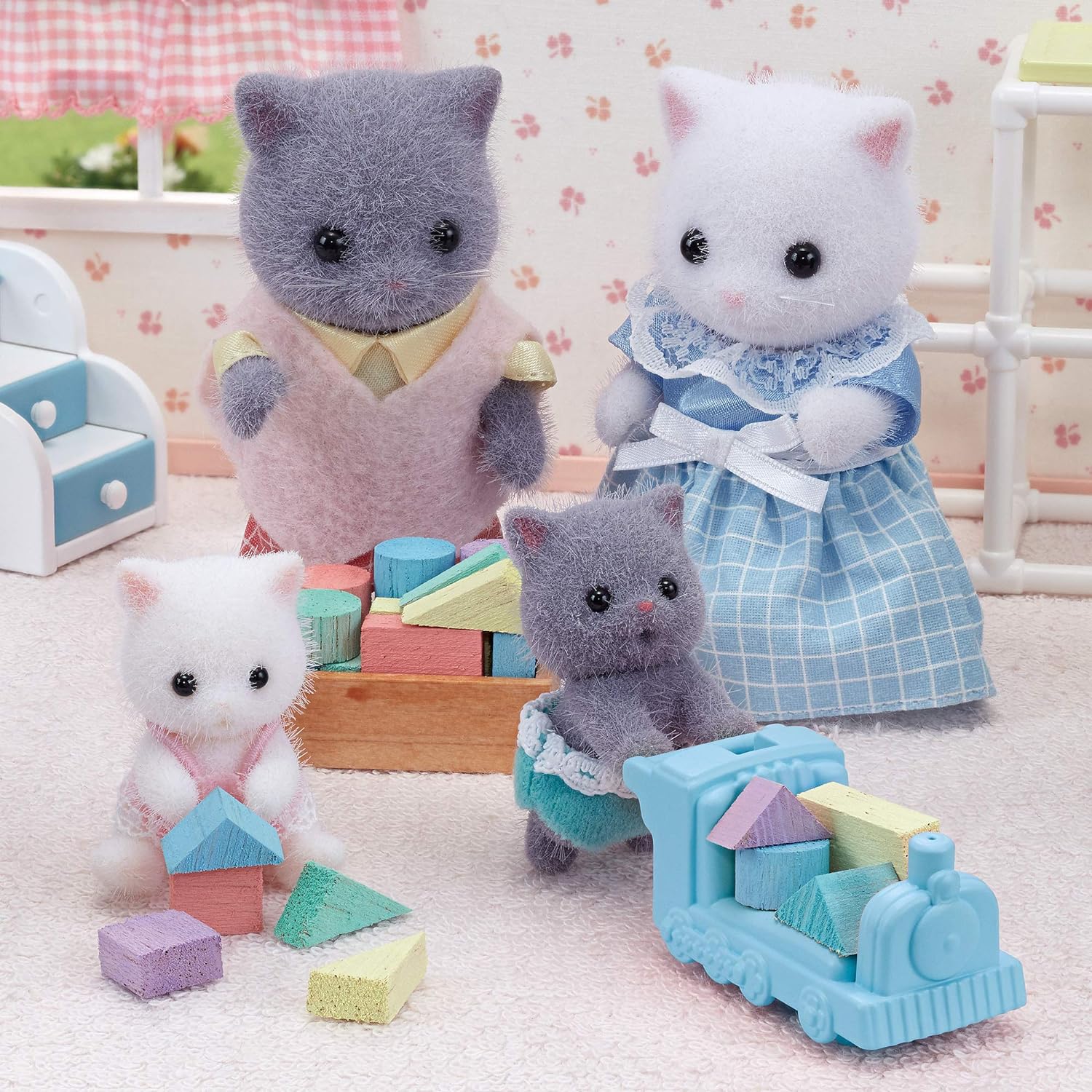 Sylvanian Families Persian Cat Twins