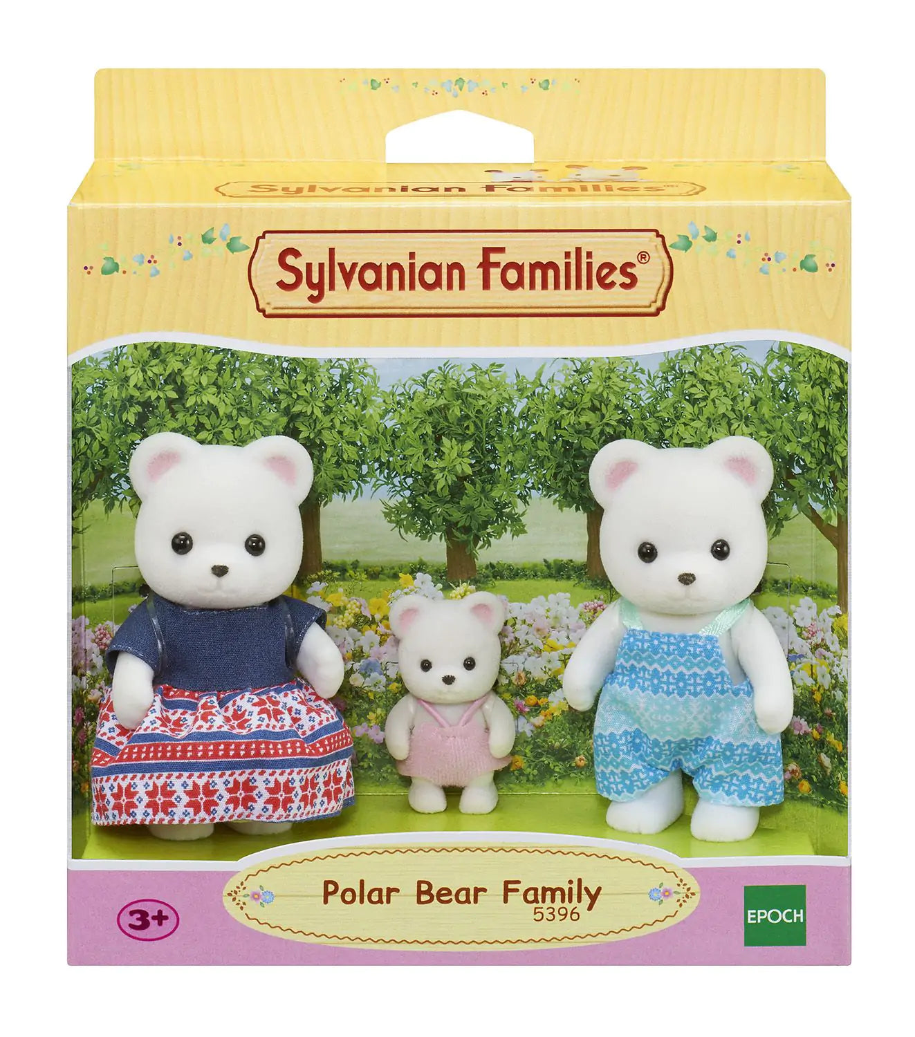 Sylvanian Families Polar Bear Family