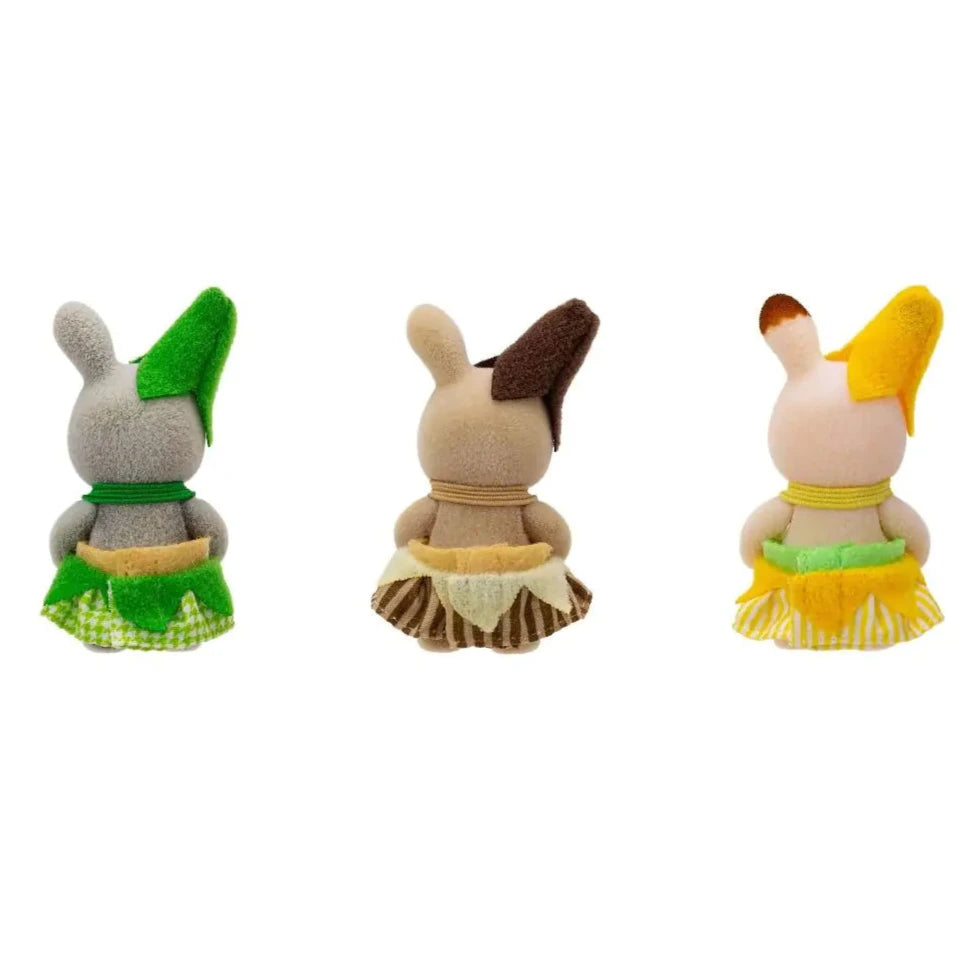 Sylvanian Families Banana Baby Rabbit Trio (Japanese Edition)