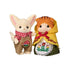 Sylvanian Families Mushroom & Flower Embroidery Nakayoshi Pair Set (Japanese Exclusive) *DAMAGED PACKAGING*