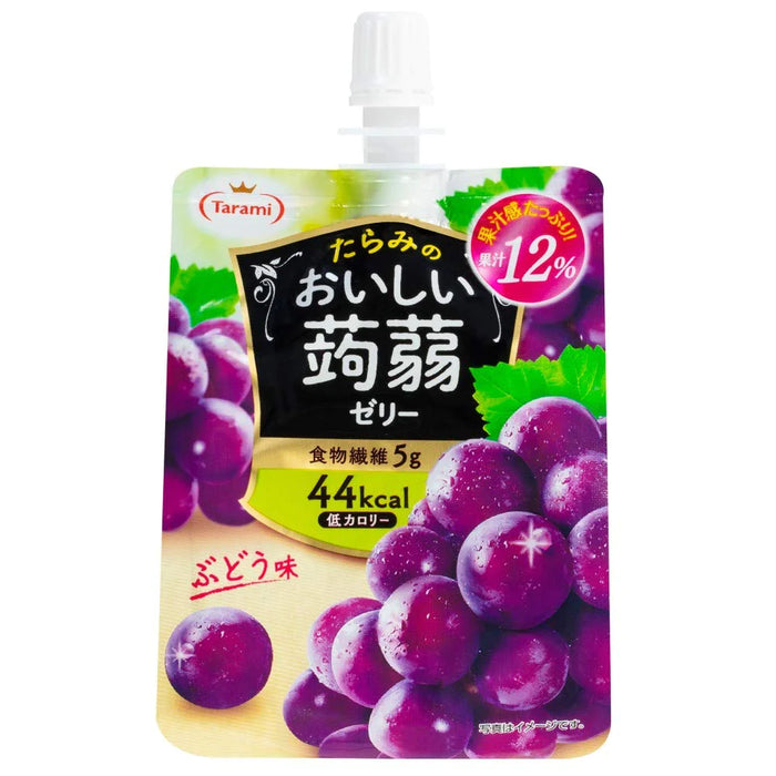 Tarami Grape Konnyaku Jelly Pouch Drink