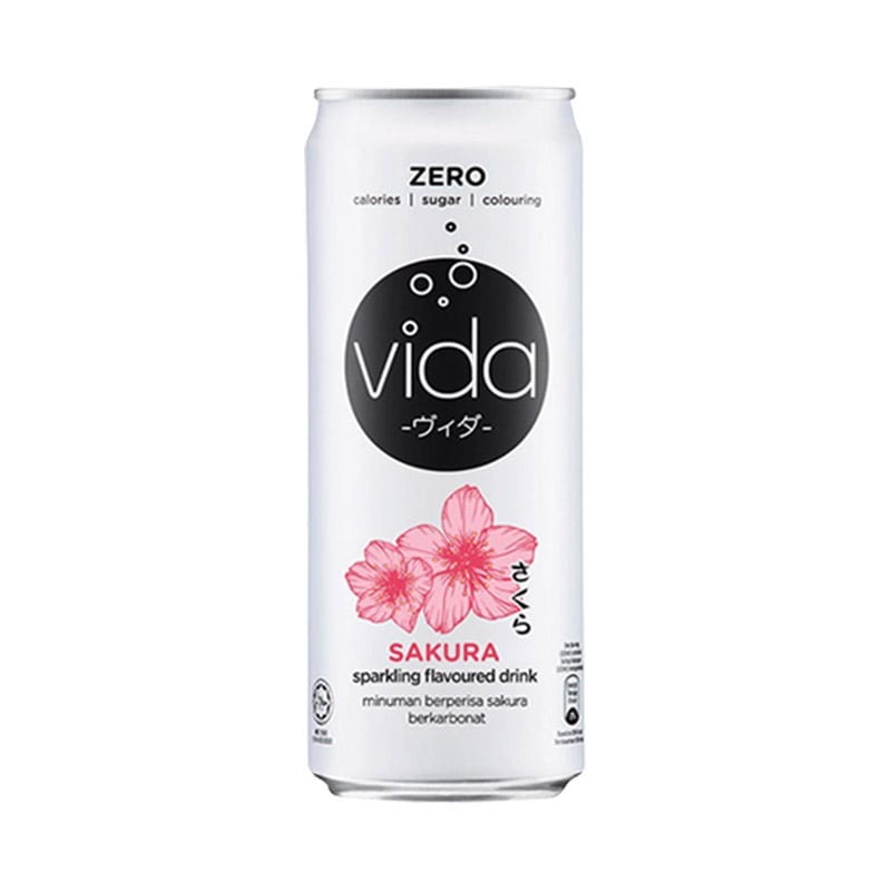 Vida Sakura Cherry Blossom Sparkling Flavoured Drink