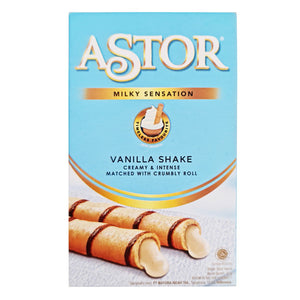 Astor Vanilla Shake Wafer Rolls