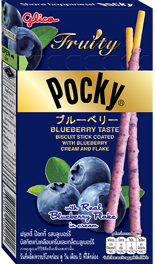 Fruity Pocky Blueberry Flake Biscuit Sticks
