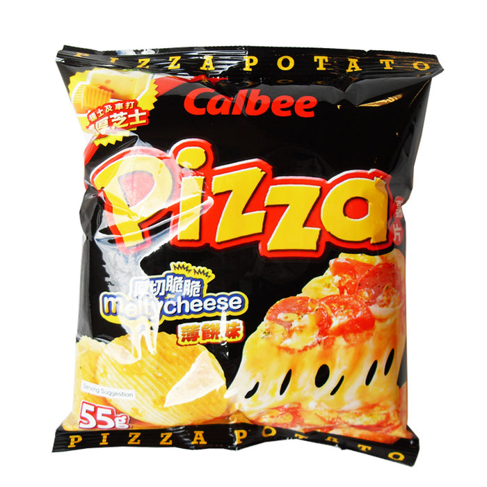 Calbee Pizza Flavoured Potato Chips
