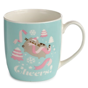Christmas Pusheen the Cat Porcelain Mug