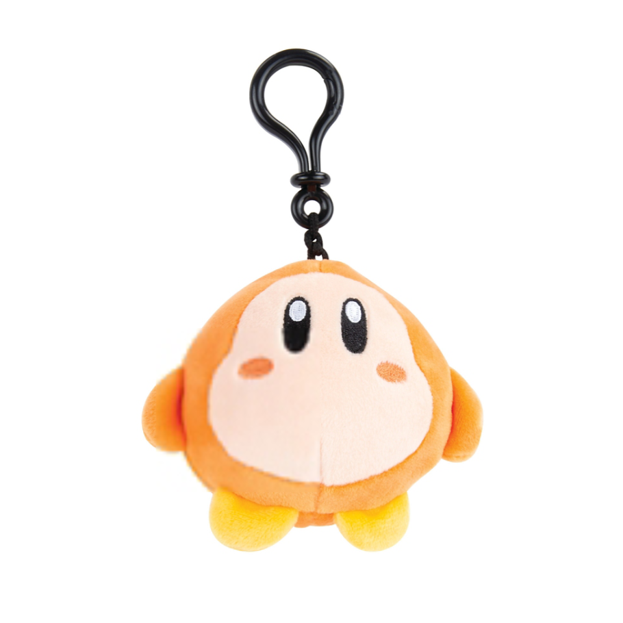Kirby Club Mocchi-Mocchi Plush Kirby Clip On Keychain