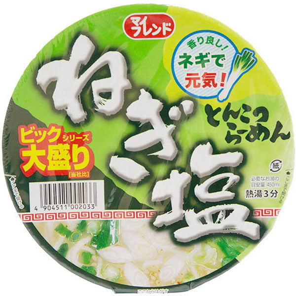 Daikoku Shokuhin Kogyo Negishio Tonkatsu Ramen Pork Stock Ramen Noodles with Spring Onion