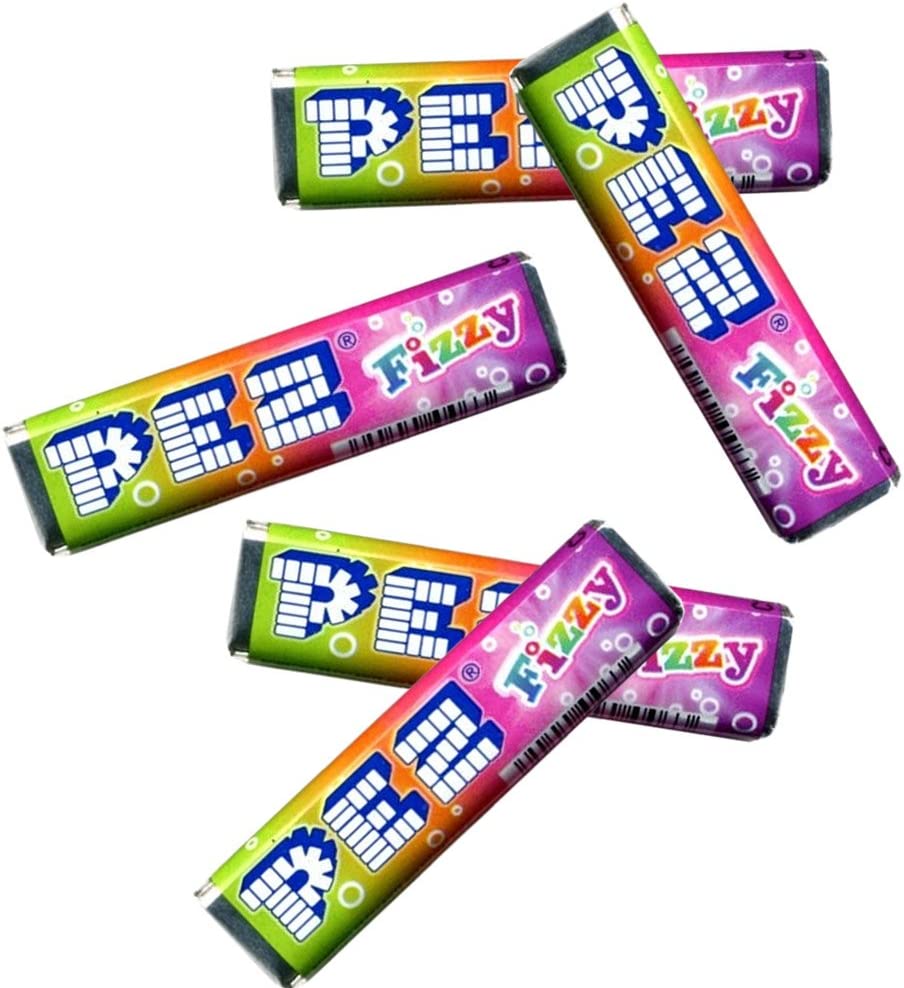 PEZ Fizzy Mix Fruity Refill Candy Pack
