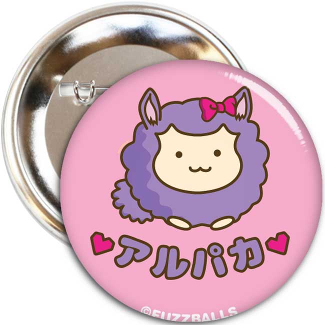 Fuzzballs Alpaca Love Badge