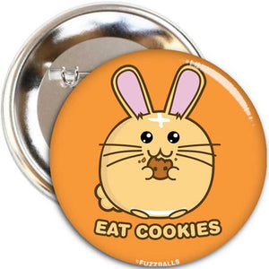 Fuzzballs Eat Cookies Badge