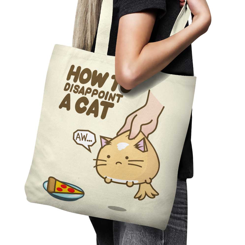 Fuzzballs How to Disappoint a Cat Tote Bag Bags & Wallets - Sweetie Kawaii