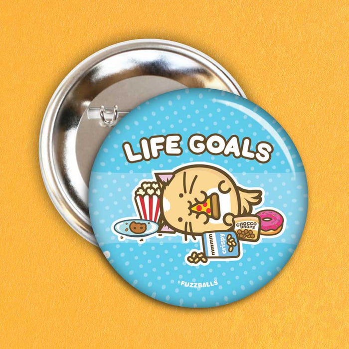 Fuzzballs Life Goals Badge