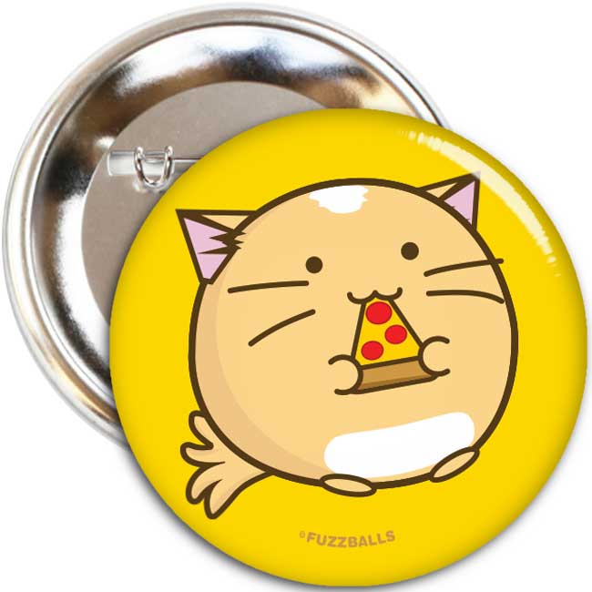 Fuzzballs Pizza Badge