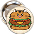 Fuzzballs Tiger Burger Badge