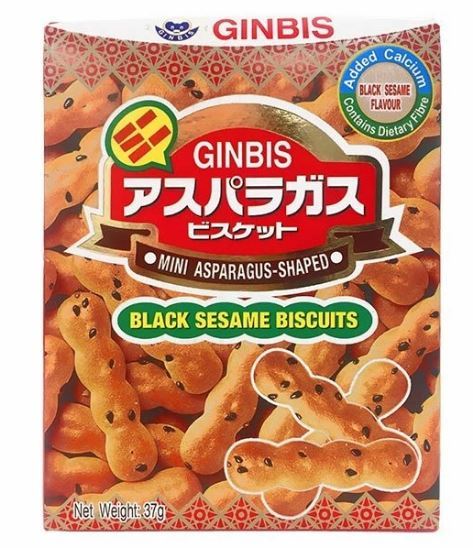 Ginbis Black Sesame Biscuit Crackers
