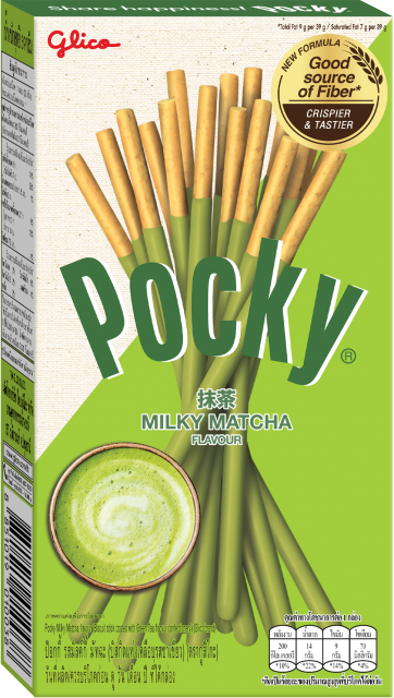 Milky Matcha Green Tea Pocky Biscuit Sticks