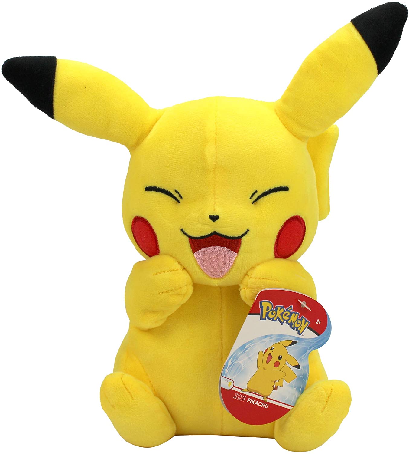 Anime 25cm Smiling Pikachu with Apple Plush Toys Fashion Cartoon Plush -  Supply Epic