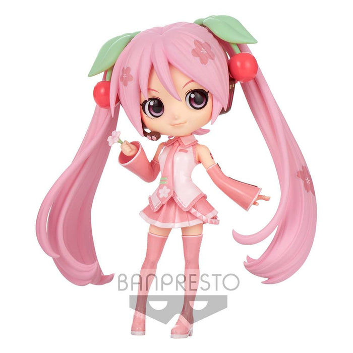 Hatsune Miku Q Posket Mini Figure Sakura Miku Ver. B Figure