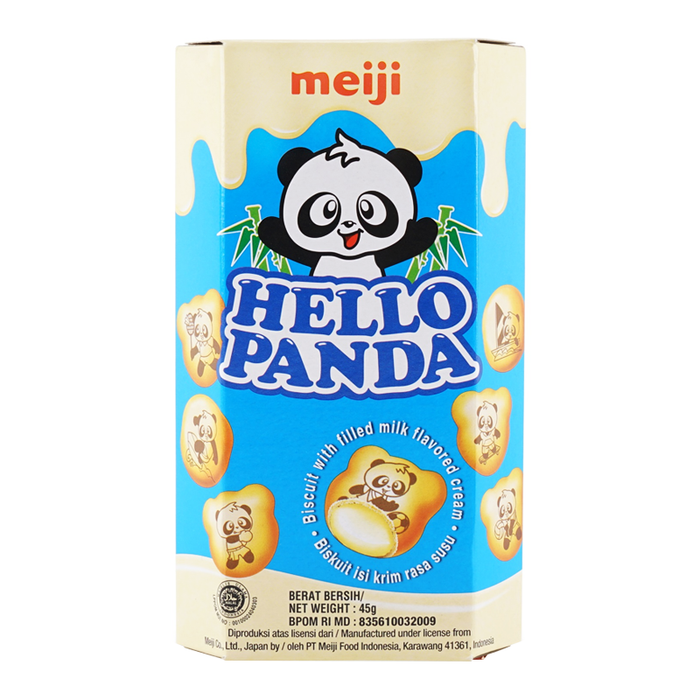 Hello Panda Milk Cream Flavour Filled Biscuits
