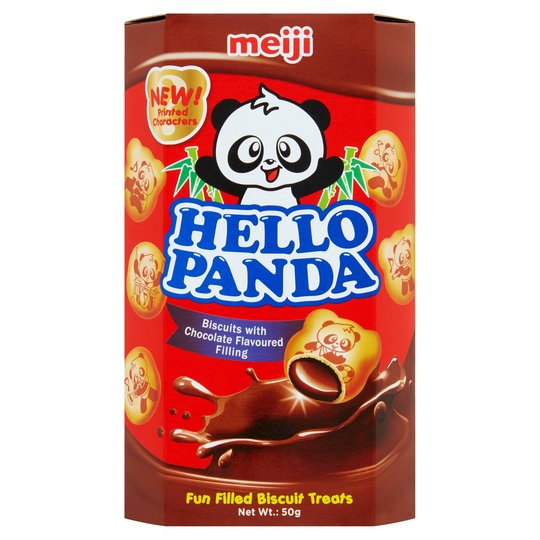 Hello Panda Chocolate Flavour Filled Biscuits