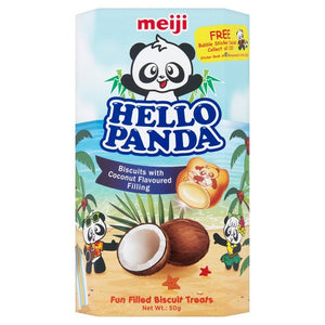 Hello Panda Coconut Flavour Filled Biscuits Japanese Candy & Snacks - Sweetie Kawaii