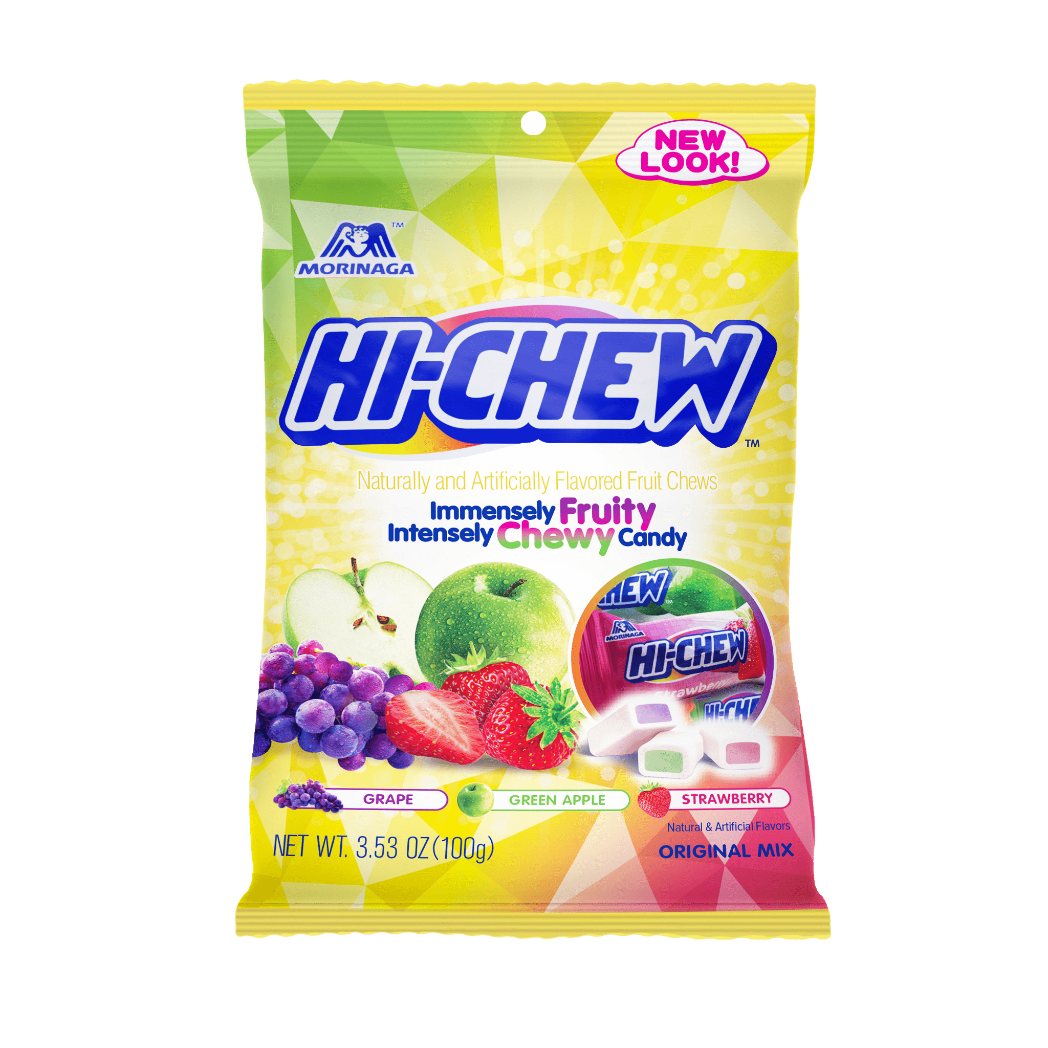 Hi-Chew Peg Bag Original Fruit Mix Candy