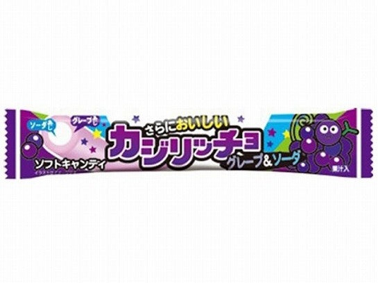 Kajiriccho Grape & Soda Rope Soft Candy Japanese Candy & Snacks - Sweetie Kawaii