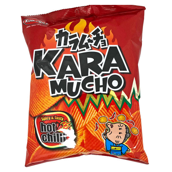 Koikeya Karamucho Hot Chilli Flavoured Ridged Potato Chips