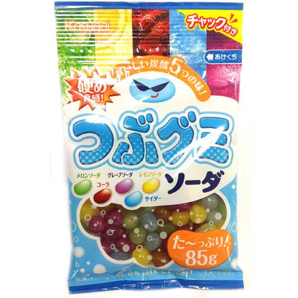 Kasugai Tsubu Soda Gummy Candy