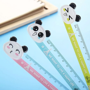 Cute Panda & Animal Friends Ruler Stationery - Sweetie Kawaii