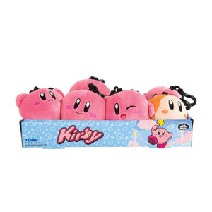 Kirby Club Mocchi-Mocchi Plush Kirby Clip On Keychain